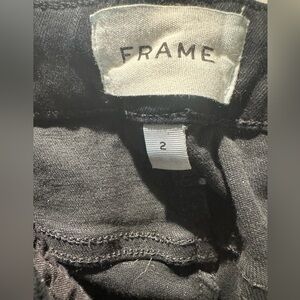 Frame Denim Women's Skinny Jeans - Black